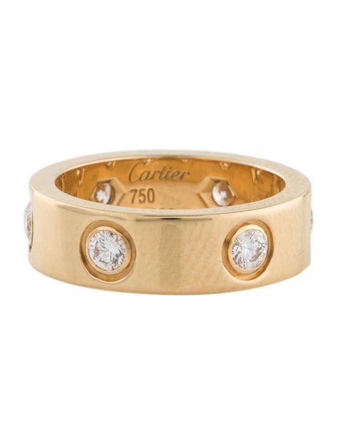 cartier ring box buy|cartier 6 diamond love ring.